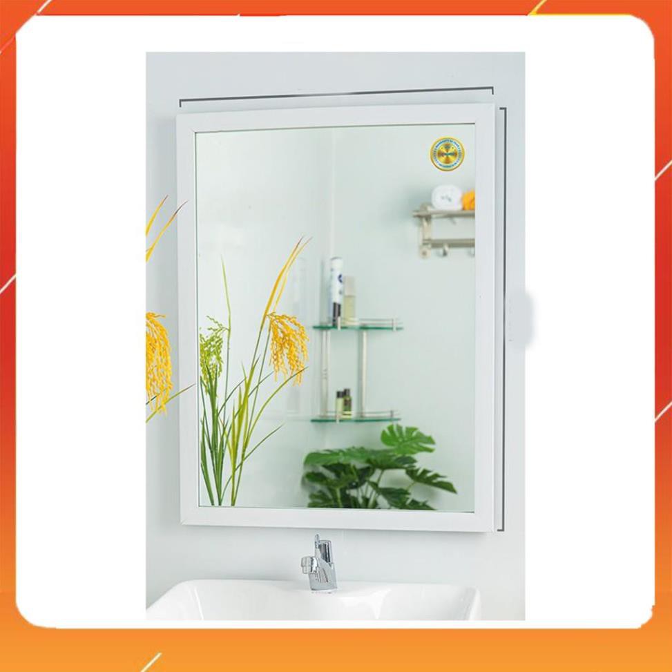 gương khung chữ nhật soi bàn trang điểm makeup phòng wc nhà tắm treo tường decor đẹp guonghoangkim mirror hk5001