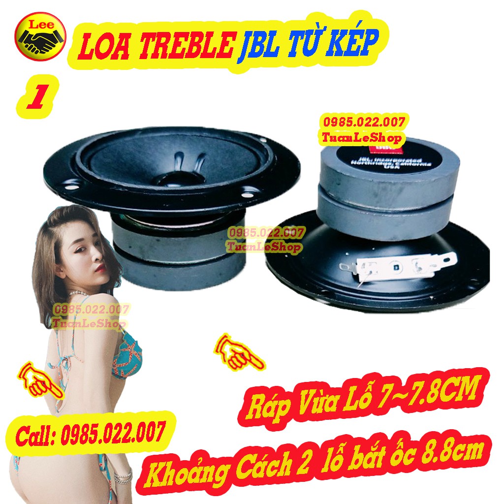 LOA  TREBLE TRÒN 10 CM J B L TỪ KÉP – TREP 10CM TỪ KÉP