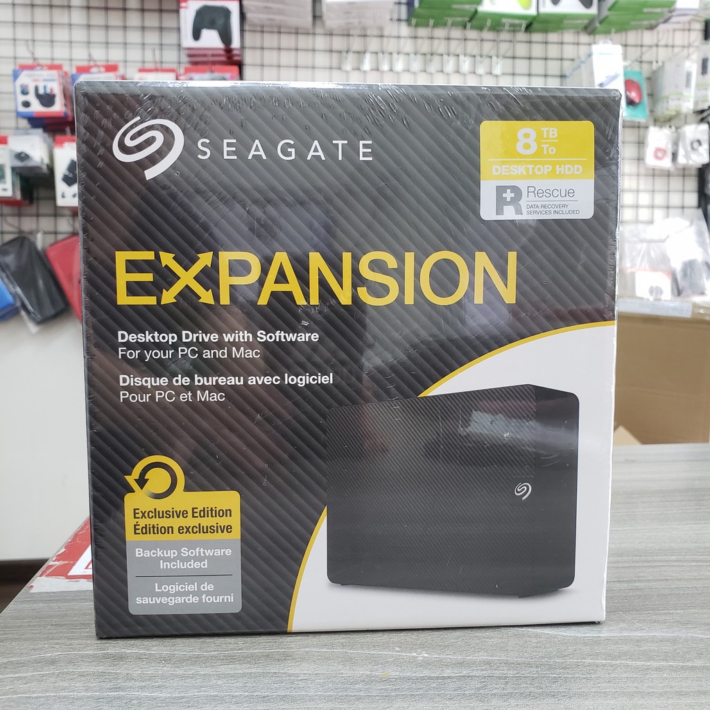 Ổ Cứng Di Động Seagate Expansion Desktop Hard Drive 8TB