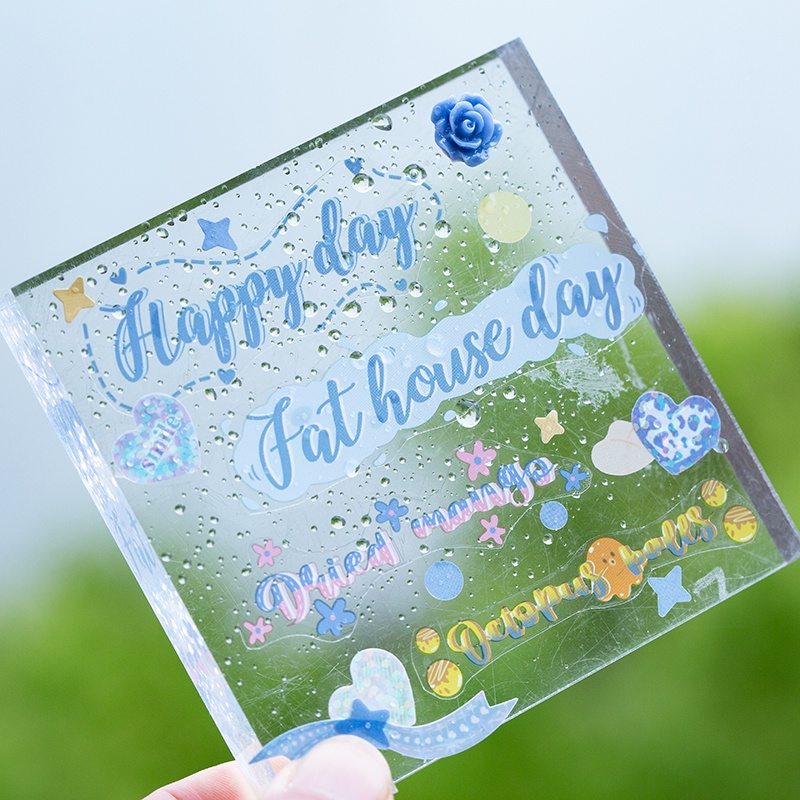 Miếng Dán Hình Chữ Tiếng Anh 4 Kiểu Độc Đáo DIY