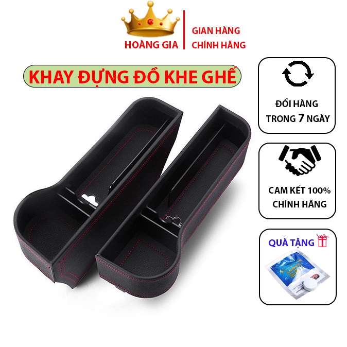 Khay Đựng Đồ Ô Tô – Khay Để Đồ Khe Ghế Ô Tô – Đựng Đồ Đa Năng Hai Bên Ghế Lái Và Ghế Phụ Để Đồ Dùng Cá Nhân