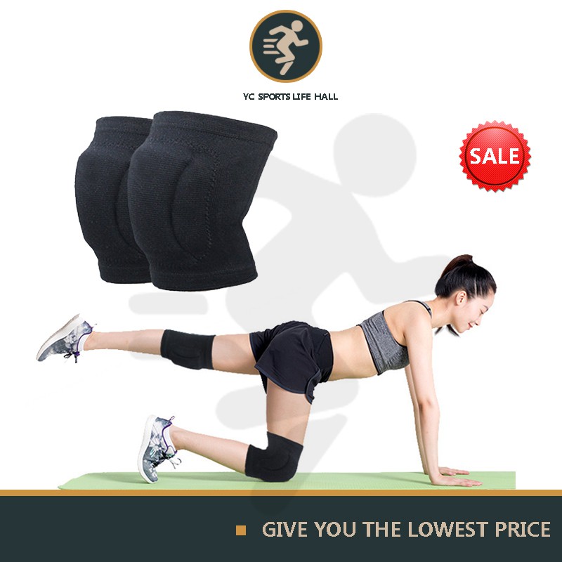 (Hàng Mới Về) Set 2 Băng Quấn Đầu Gối Thoáng Khí Thấm Hút Mồ Hôi Khi Tập Thể Thao