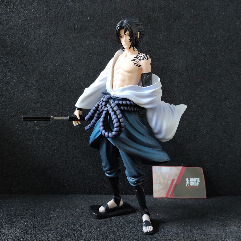 Mô Hình Naruto Nhân Vật Uchiha Sasuke 22cm PVC Fullbox