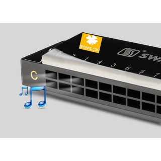 Kèn harmonica SWAN 52 cao cấp 24 lỗ  .