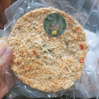 Cơm cháy nếp chiên chà bông