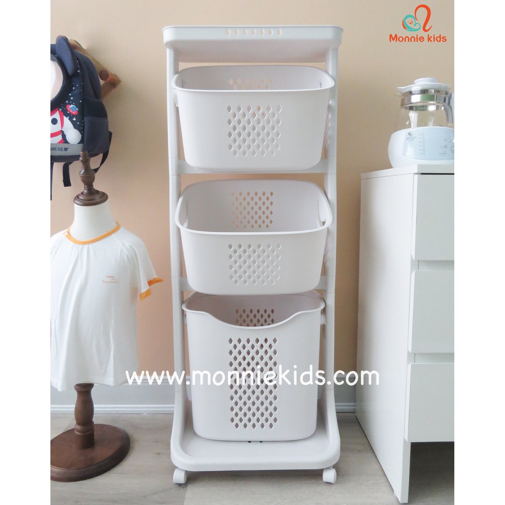 KỆ NHỰA 3 TẦNG PLASTIC