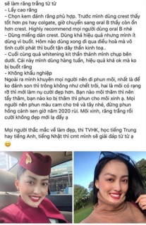 Bộ làm trắng răng White Glo Accelerator