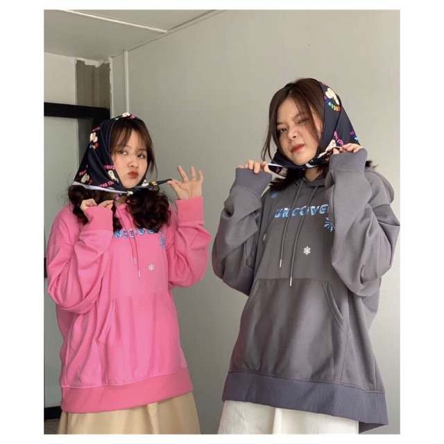 pas hôdie tỏ tình màu xám local brand hàng real