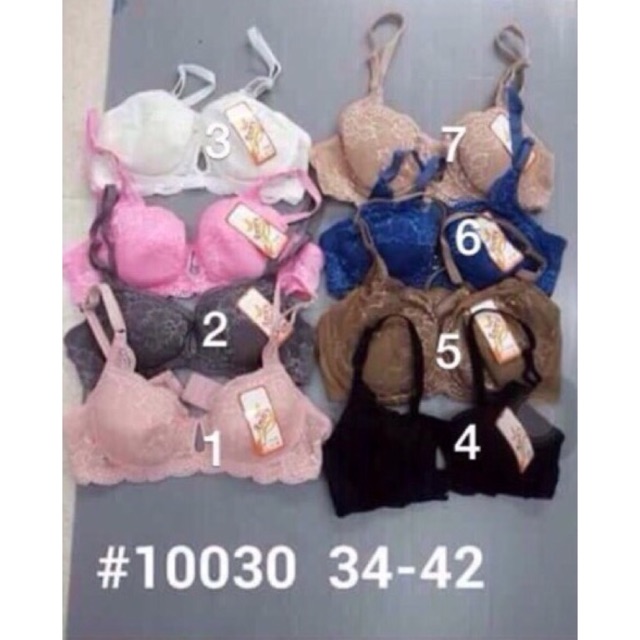 Áo ngực bigsize có gọng không đệm ren đẹp rẻ Thái Lan Anny 10030 cup b size 36 đến 42 | BigBuy360 - bigbuy360.vn