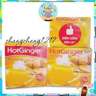 ✅ [ CHẤT LƯỢNG ] Trà Gừng Hot Ginger Hòa Tan Cozy Hộp 20 Gói ✔