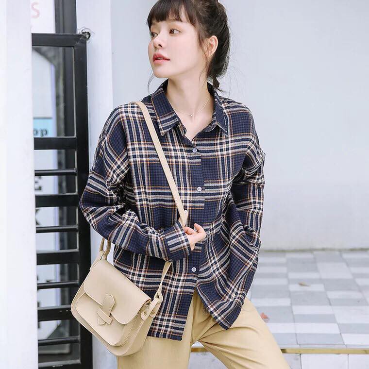 Áo sơ mi kẻ ngang