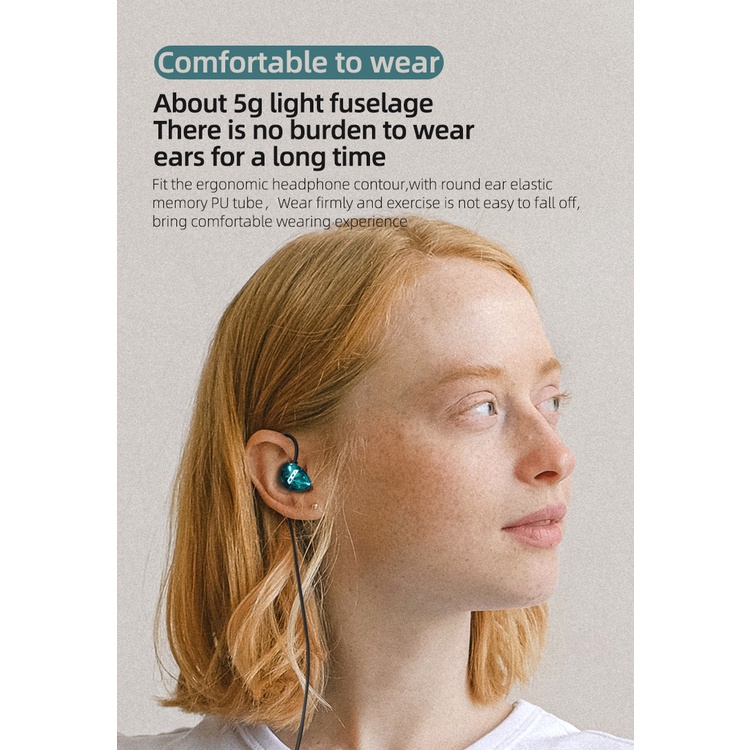 Tai nghe có dây nhét tai CCA CSA với micrô 3.5 mm âm thanh nổi rảnh tay loa siêu trầm