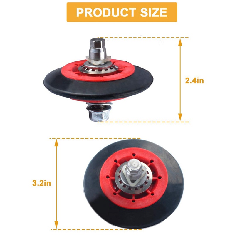 Bộ 4 Con Lăn Thay Thế Cho Máy Sấy 4581EL2002C LG, Kenmore, GE 4581EL3001C, PS8260240