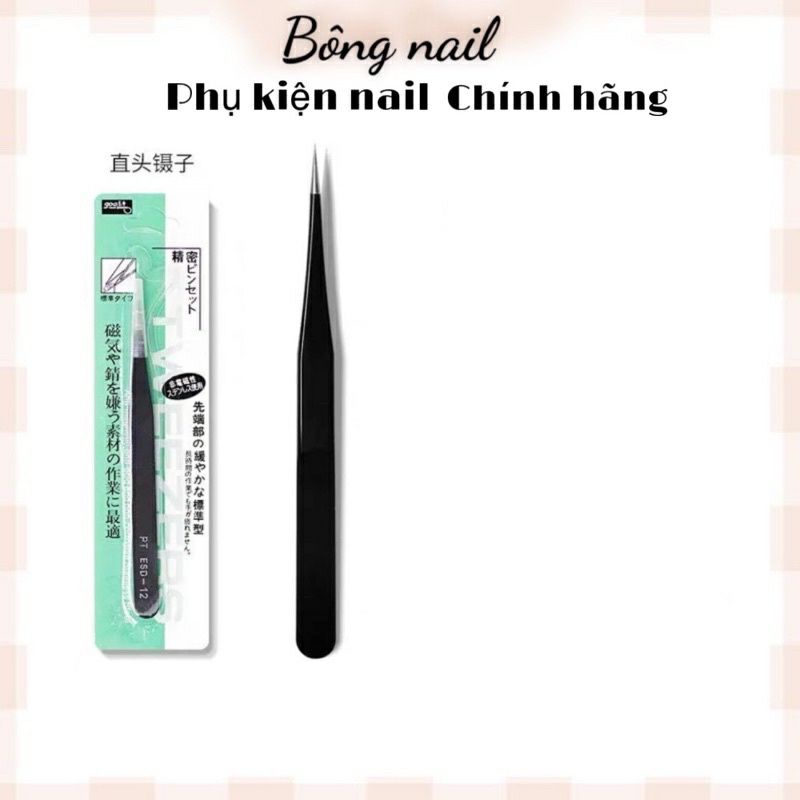 Nhíp Thẳng Gắp Đá + Mi