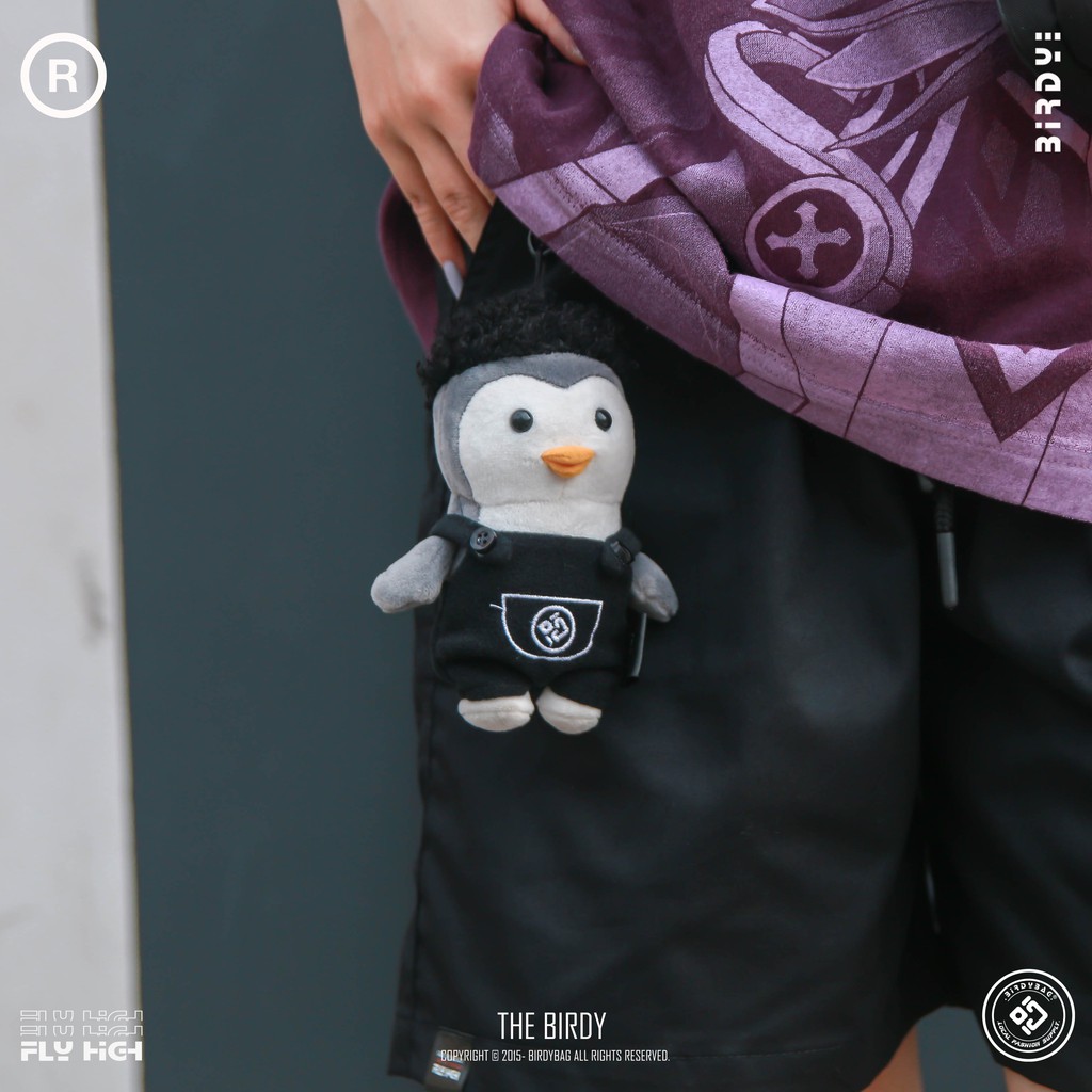 Móc khoá Birdybag pengui keychain