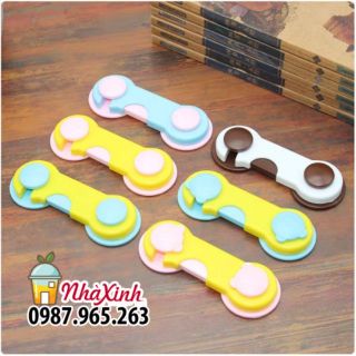Set 2 khóa kẹp tủ lạnh / Móc kẹp cánh cửa an toàn