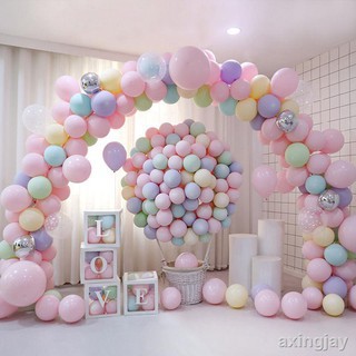 Bong Bóng Sữa Pastel Trang Trí Sinh Nhật Nhẹ Nhàng Cực Đẹp Size 9in .