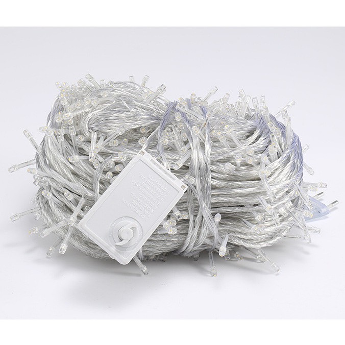 DÂY ĐÈN CHỚP NOEL 100M - 600 BÓNG (ĐỦ MÀU / TRẮNG / VÀNG NẮNG / LÁ / DƯƠNG)