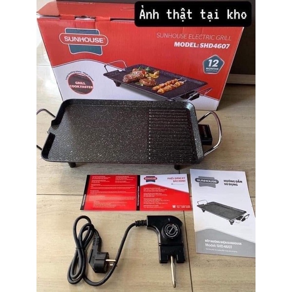 Bếp nướng điện Sunhouse SHD4607 công suất 1500W