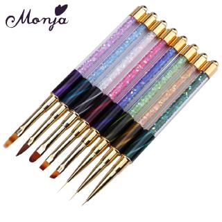 Bút vẽ móng tay 8 mẫu tùy chọn
