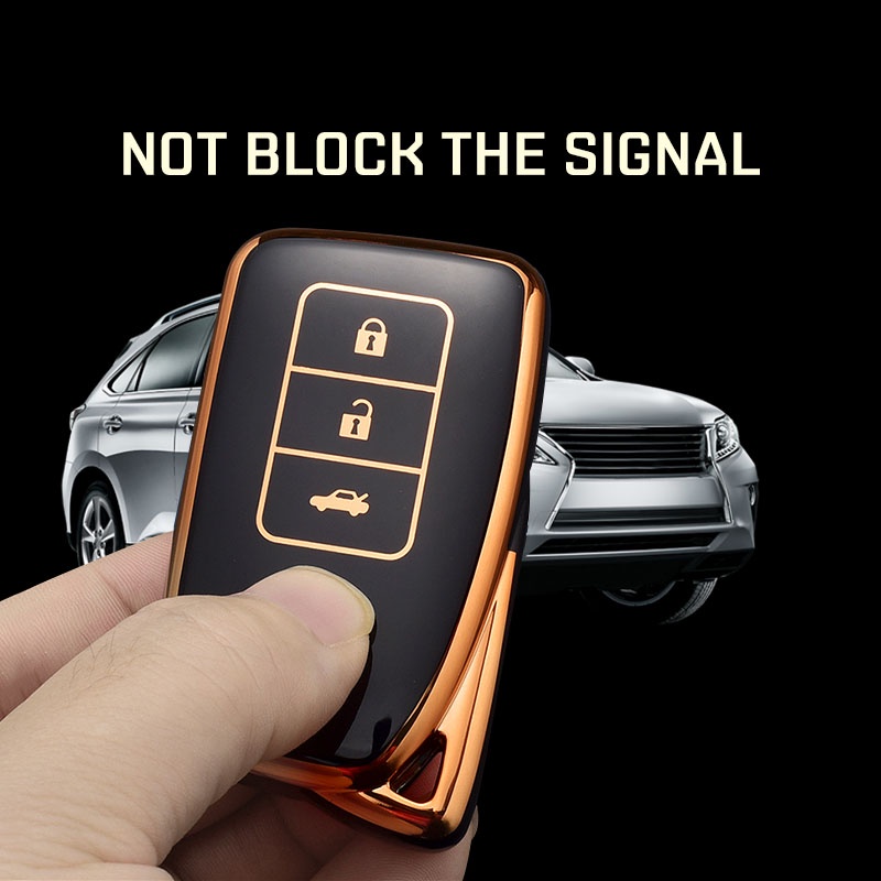 Vỏ Bọc Chìa Khóa Điều Khiển Từ Xa Cho Xe Hơi Lexus NX GS RX IS ES GX LX RC 200 250 350 LS 450H 300H