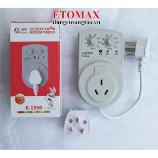 [SIÊU SALE] Ổ cắm hẹn giờ bật tắt luân phiên B-196B