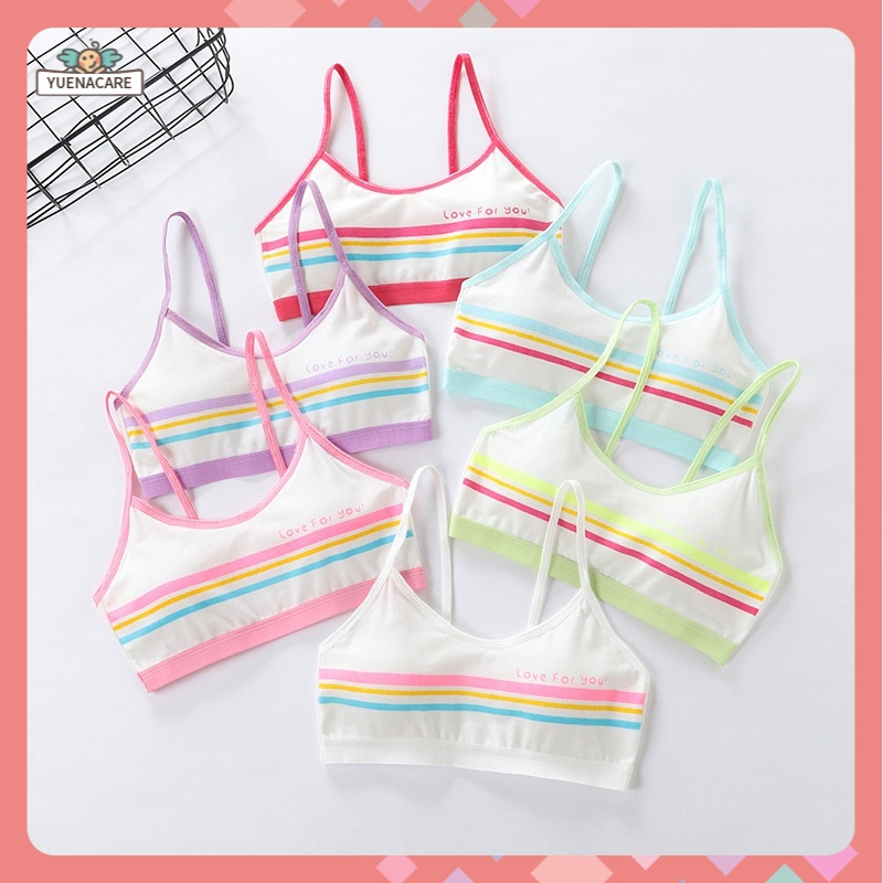 Áo Ngực Cotton Cho Bé Gái Từ 8-12 Tuổi Chất Lượng Cao