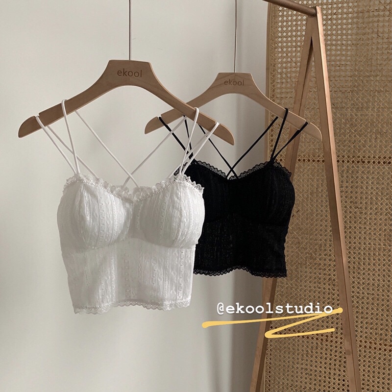 Áo bra đan dây crotop sexy cho nữ BR03