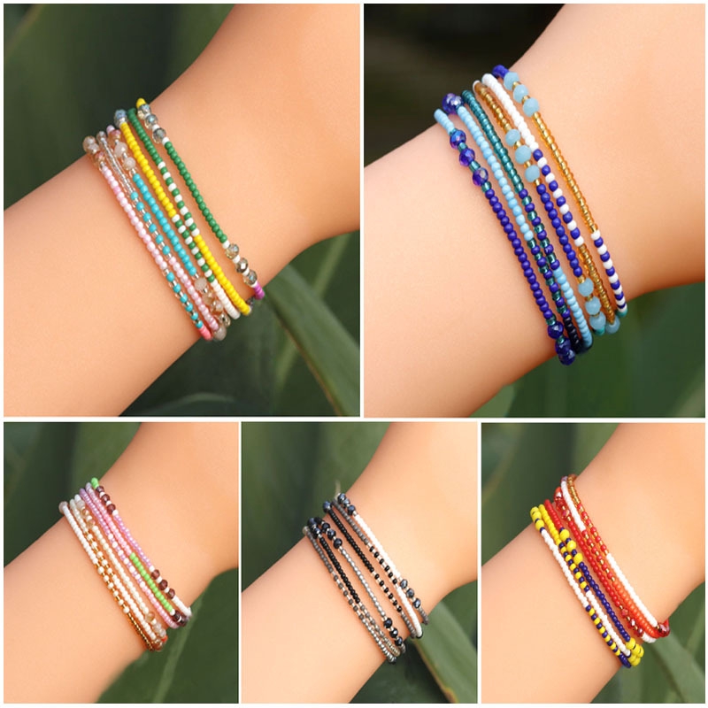 Hạt Thủy Tinh 2mm Làm Trang Sức Thủ Công