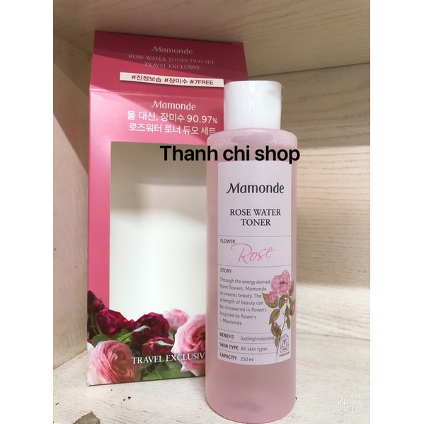 Nước hoa hồng mamonde