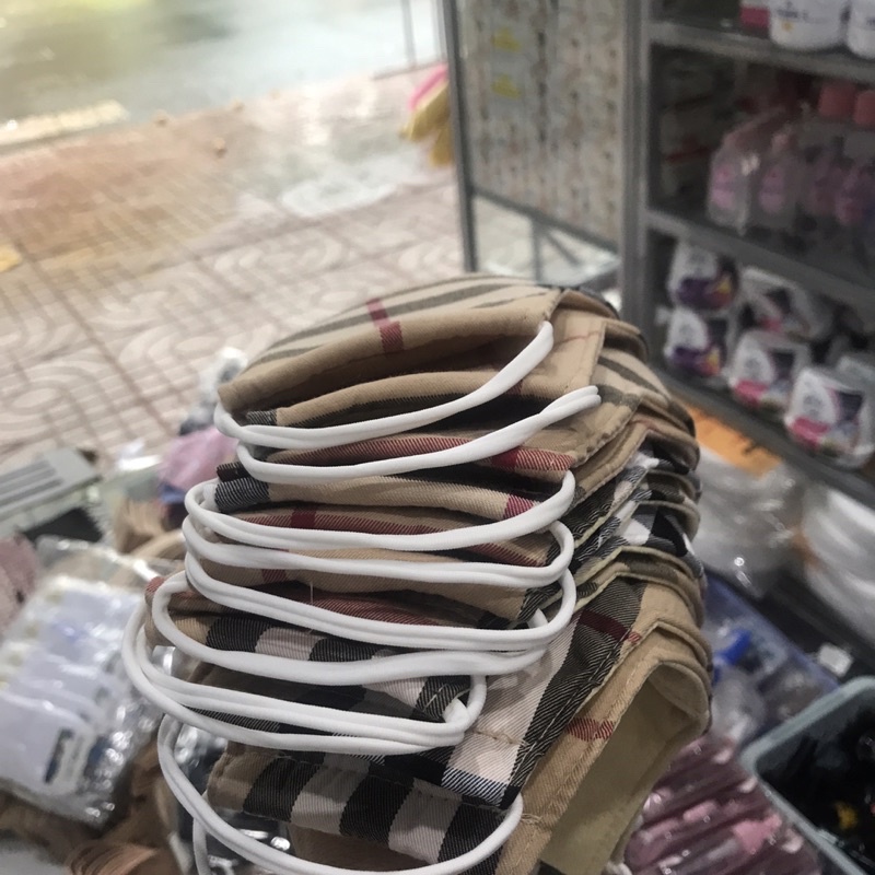 1 cái Khẩu Trang Nữ 2 Lớp(màu ngẫu nhiên)