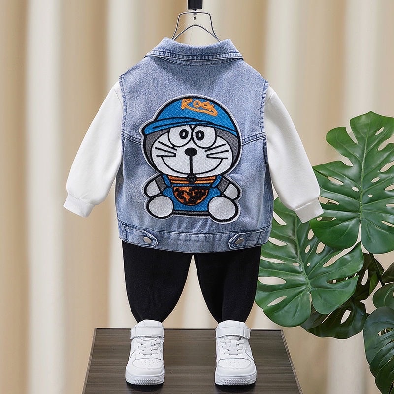 Áo bò Doremon cho bé 8-22kg