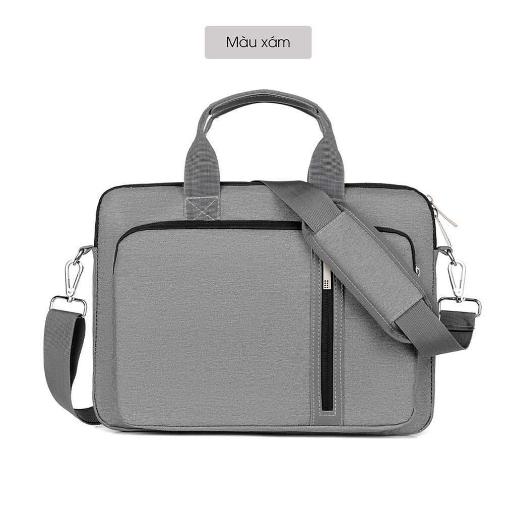 Cặp đựng laptop 13 inch, 14 inch, 15,6 inch, Túi Laptop công sở - Có dây đeo chéo tiện lợi, Cặp văn phòng cao cấp