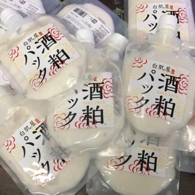 Mặt nạ bã rượu Sake Nhật Bản