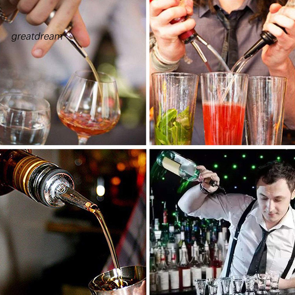 ❋Cf❋Set 6 Vòi Rót Rượu Bằng Thép Không Gỉ