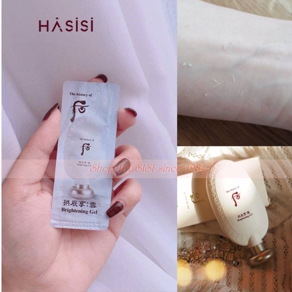 Gói Sample Tẩy Tế Bào Chết WHOO BRIGHTENING PEELING GEL