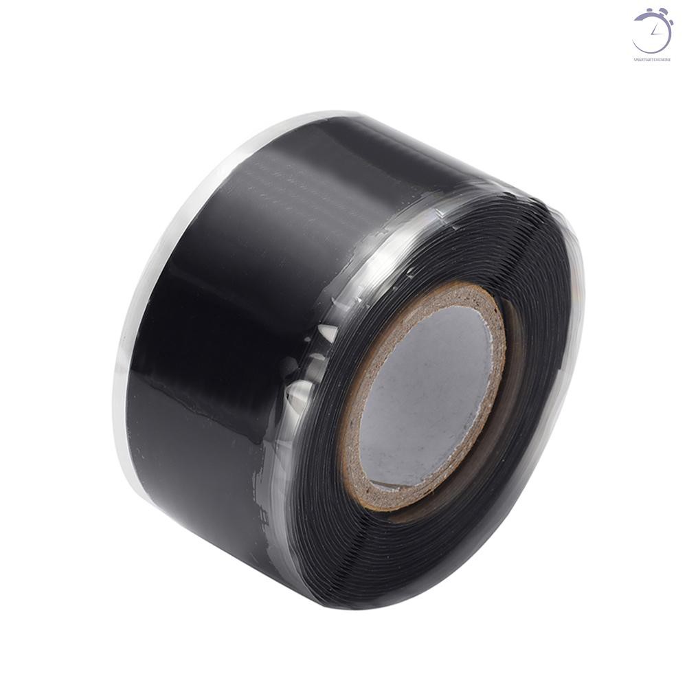 Băng keo cao su silicone tự dính chống thấm nước cho kết nối cáp điện Ống nước♠