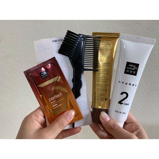  Nhuộm tóc dành cho tóc bạc MiseEn Scene Hàn Quốc .