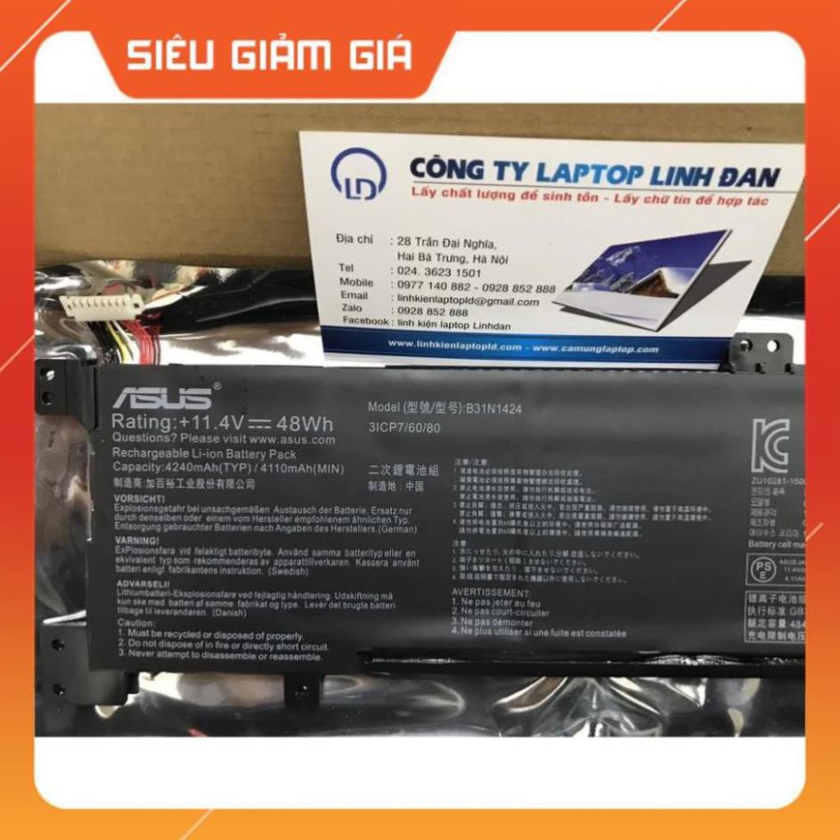 ⚡️[Pin zin] Pin 48Wh Asus K401L K401LB B31n1424 Battery