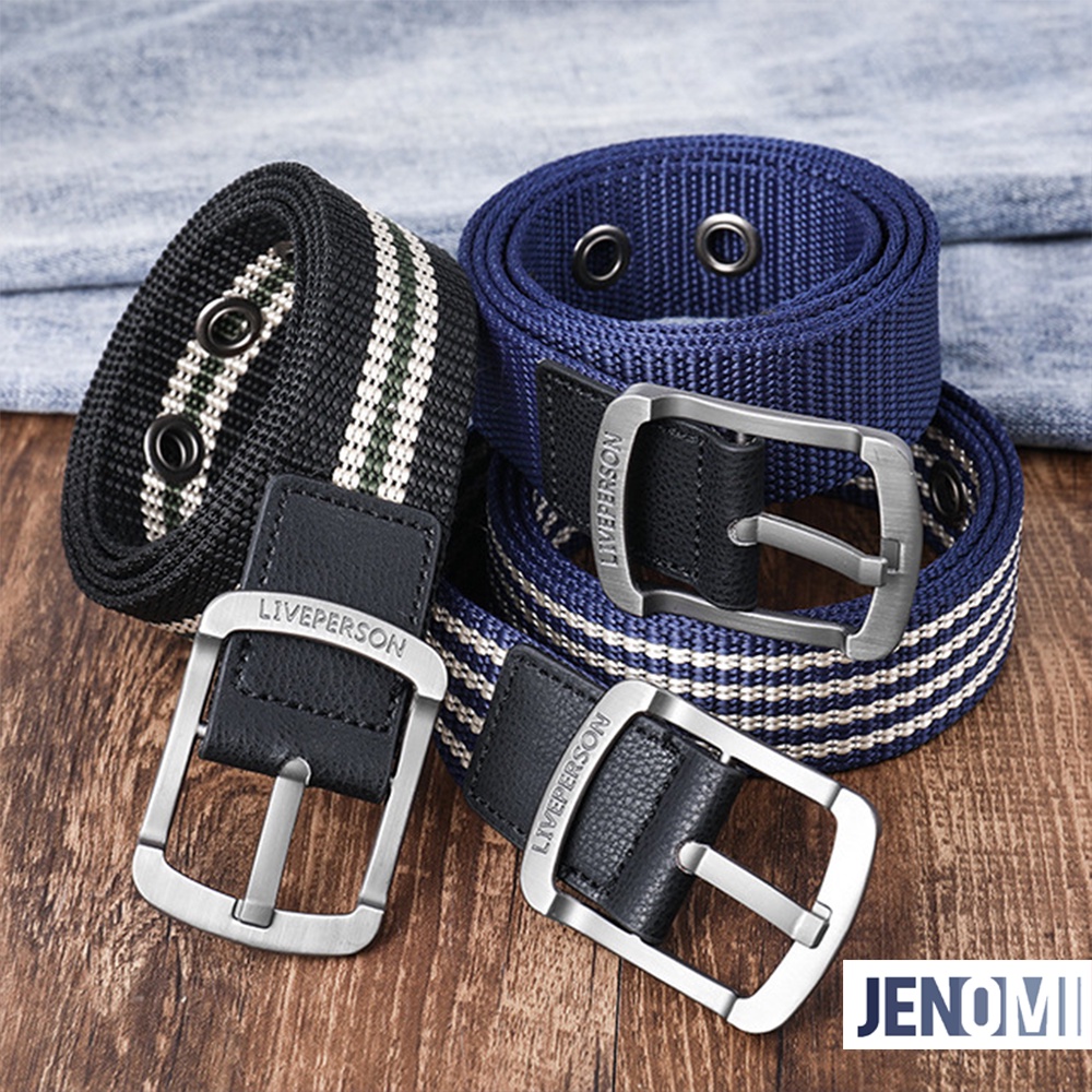 Thắt lưng nam vải bố,dây nịt nam vải dù khóa chống gỉ siêu bền cao cấp