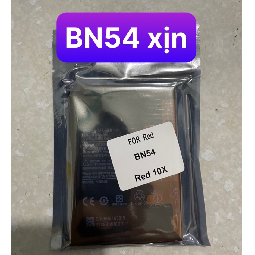 Pin Xiaomi BN54 / Redmi 9, Redmi Note 9, Redmi 10X 4G / pin zin 5020mAh