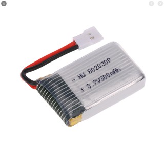 Pin sạc lipo 300mah 3.7v - Máy bay điều khiển Mini có mạch bảo vệ an toàn pin