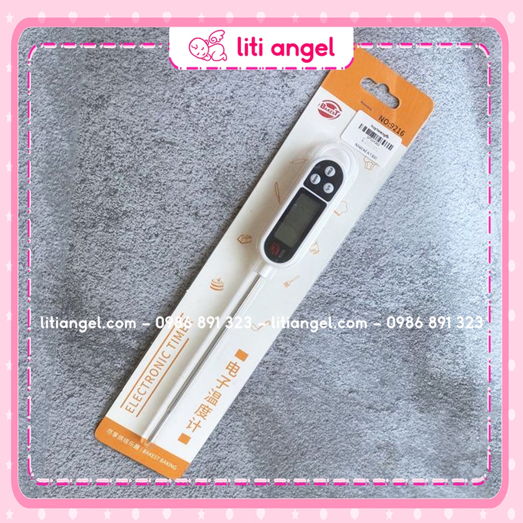 Nhiệt kế đo nhiệt độ nấu ăn, pha sữa cho bé KT300 tiện lợi cao cấp