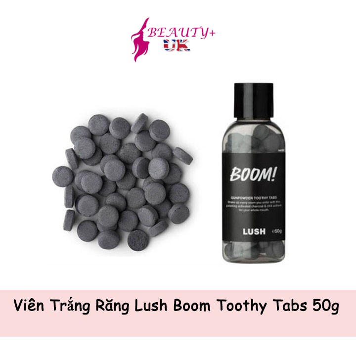 Viên Trắng Răng Lush Boom Toothy Tabs 50g