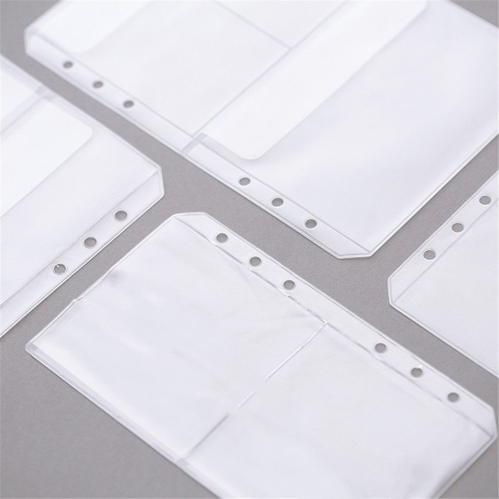 Túi đựng tài liệu bằng PVC 6 lỗ chống thấm nước khổ A5 A6