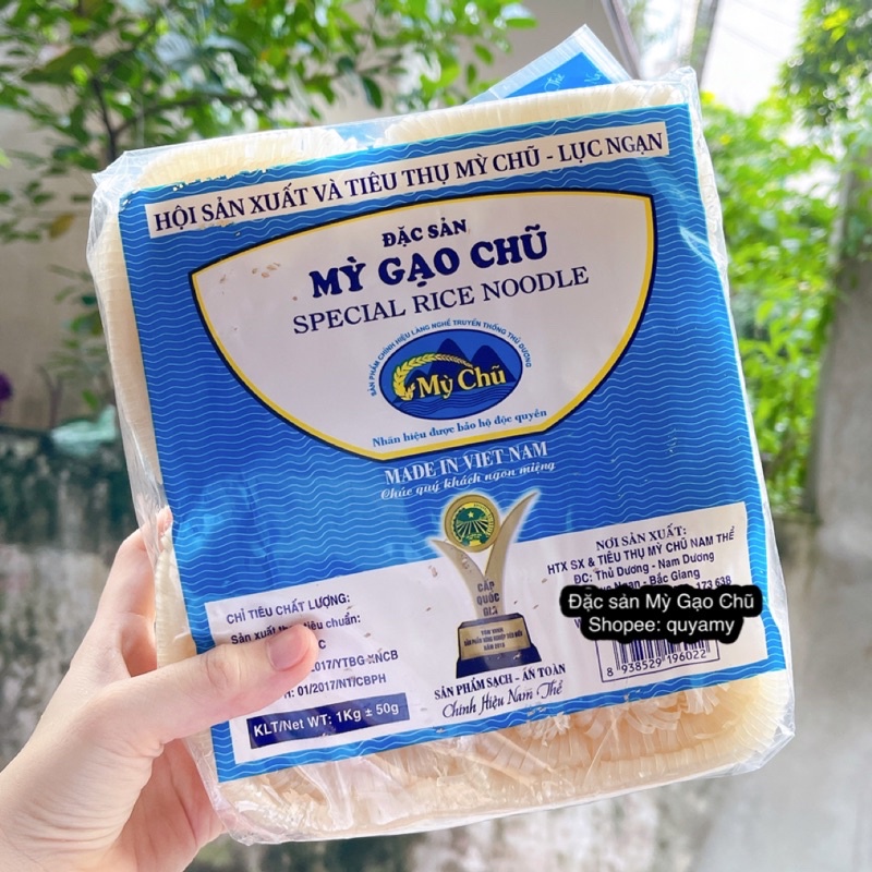 MỲ GẠO CHŨ NAM THỂ GÓI 1KG - ĐẶC SẢN BẮC GIANG