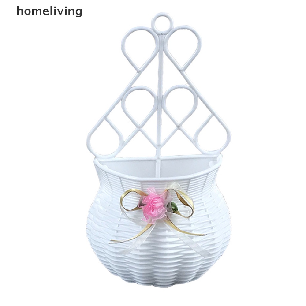 Giỏ Hoa Treo Tường Trang Trí Sân Vườn DIY