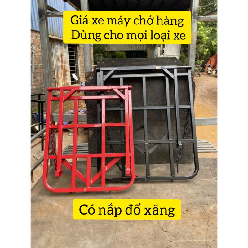 [GIÁ RẺ NHẤT] GIÁ XE CHỞ HÀNG ĐA NĂNG dùng cho mọi loại xe, có nắp đổ xăng tiện dụng, chắc chắn