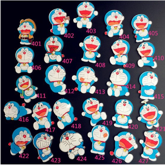 Huy Hiệu Cài Áo và Balo Hình Doraemon Dễ Thương