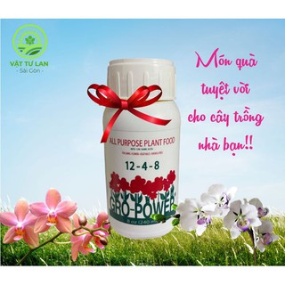 Phân Bón Cao Cấp Nhập Khẩu Từ Mỹ NPK GRO POWER 12-4-8 lọ 240ml